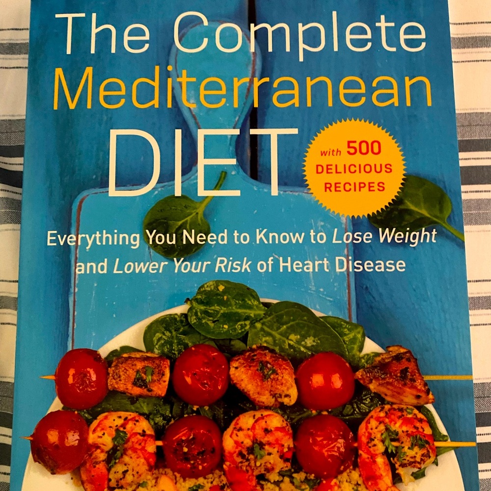 Recipe book, Mediterranean Diet
